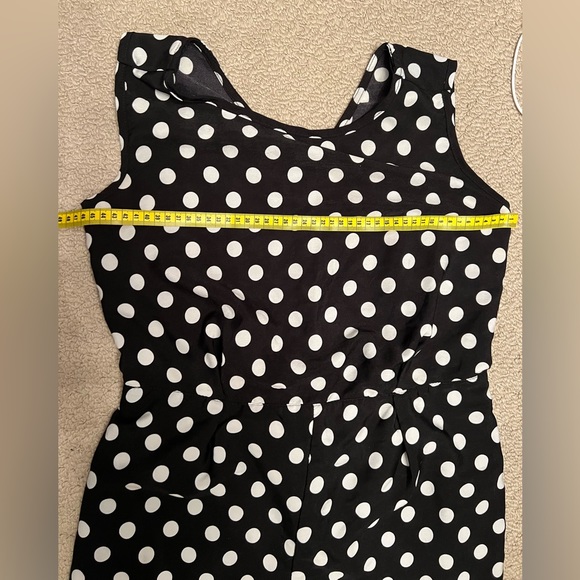 Black and white polka dot onesie/ romper [Free add on item] - Picture 10 of 10